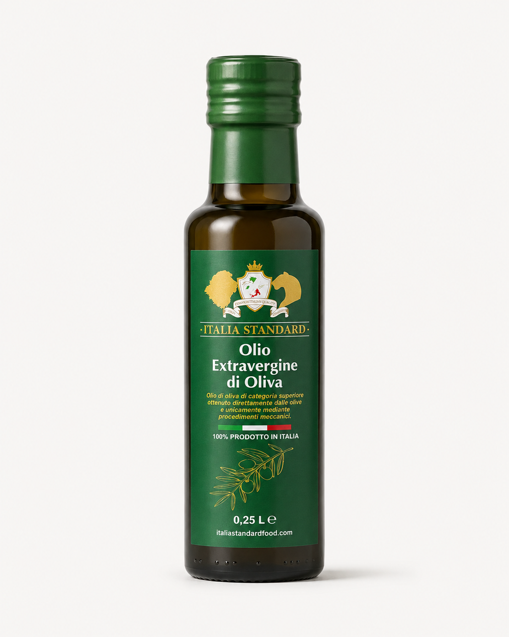 Italia Standard olio EVO vetro 250 ml